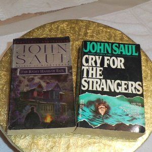 Books - (set/2) - "The Right Hand of Evil"  &  "Cry For The Strangers"